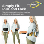 Buy now Adjustable Back Brace with 5-to-1 Compression Pulley System for Lumbar Support & Back Pain - Immediate Relief from Sciatica, Scoliosis, Bulging/Herniated Disc - Lightweight/Breathable, X-Large at indiglob india