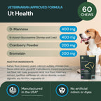 VetriScience Veterinary Strength UT Health, Chicken, 60 Chews
