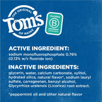 Buy now Tom's of Maine Natural Wicked Fresh! Fluoride Toothpaste, Spearmint, 4.7 oz. 2-Pack at indiglob india