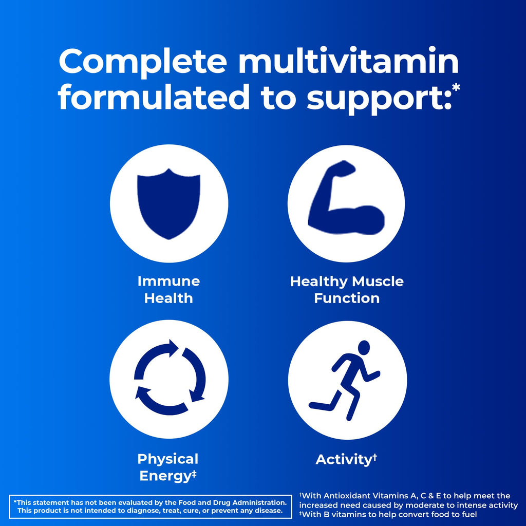 One A Day Men’s Pro Edge Multivitamin, Supplement with Vitamin A,C,D, E and Zinc for Immune Health Support and Magnesium for Healthy Muscle Function, 50 Count