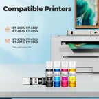 Compatible for EPT522 Ink Refill Bottles ET-2800 ET-2400 ET-4800 ET-2803