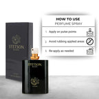 Stetson Black Cologne for Men Spray 3.4 Ounces