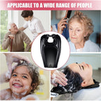 Buy now Inflatable Shampoo Basin - Portable Shampoo Bowl, Hair Washing Basin for Bedridden, Disabled,Injured, Hair Wash Tub for Dreadlocks and at Home Sink Washing (Black, Medium) at indiglob india