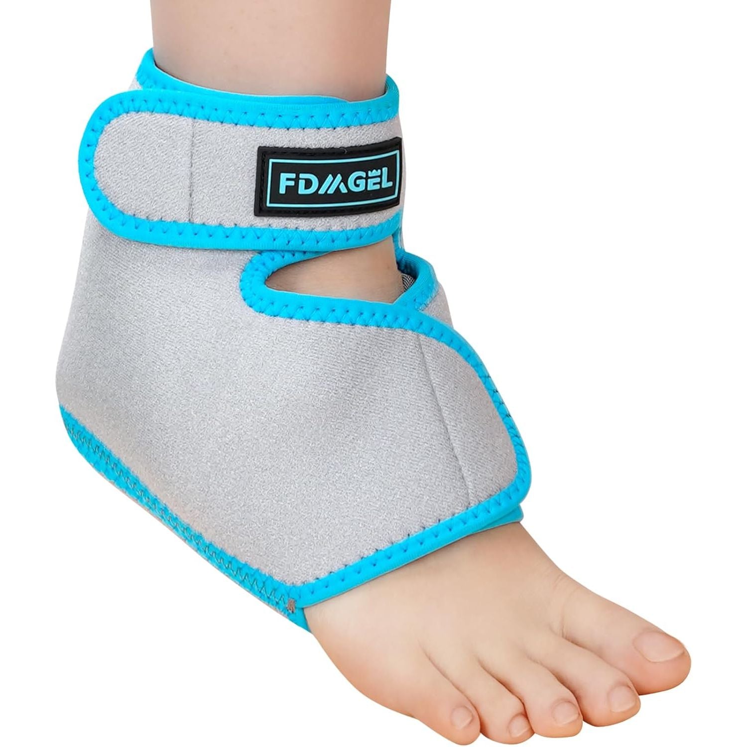 Buy now Ankle Ice Pack Wrap for Injuries Reusable, Hot Cold Compression Therapy, Foot Ice Pack with 2 Cold Gel Packs for Relief Sports Injury,Sprained Ankles and Heels,Plantar Fasciitis,Achilles Tendonitis at indiglob india