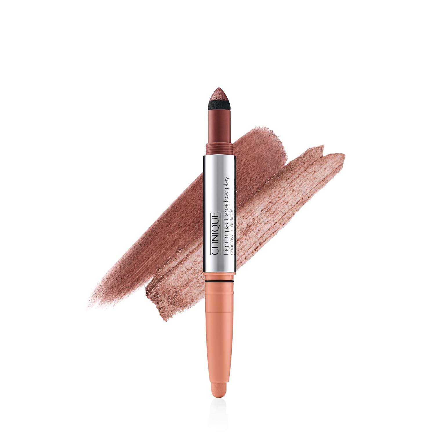 Buy now Clinique High Impact Shadow Play Shadow + Definer | Eyeliner + Eyeshadow | Crease Proof, Water Resistant + Safe For Sensitive Eyes 07 Strawberries And Chocolate at indiglob india