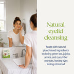 OCuSOFT Lid Scrub Earth Natural Eyelid Cleanser – 30 Pre-Moistened Pads