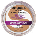 Buy now COVERGIRL+OLAY Simply Ageless Instant Wrinkle-Defying Foundation, 210 Classic Ivory, 0.44 Fl Oz (Pack of 1) at indiglob india