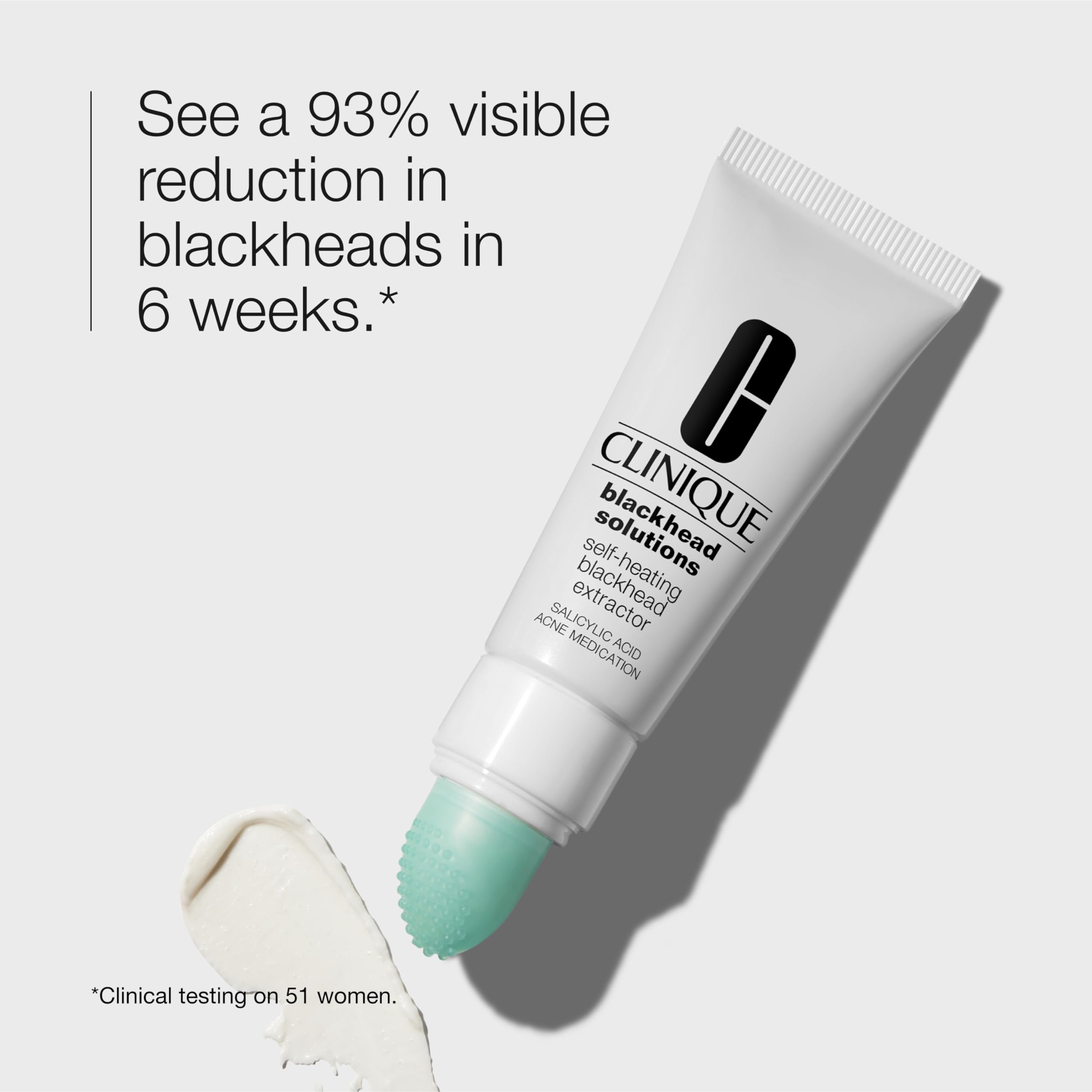 Buy now Clinique Blackhead Solutions Self-Heating Blackhead Remover With Salicylic Acid For All Skin Types, 0.68 Fl Oz at indiglob india