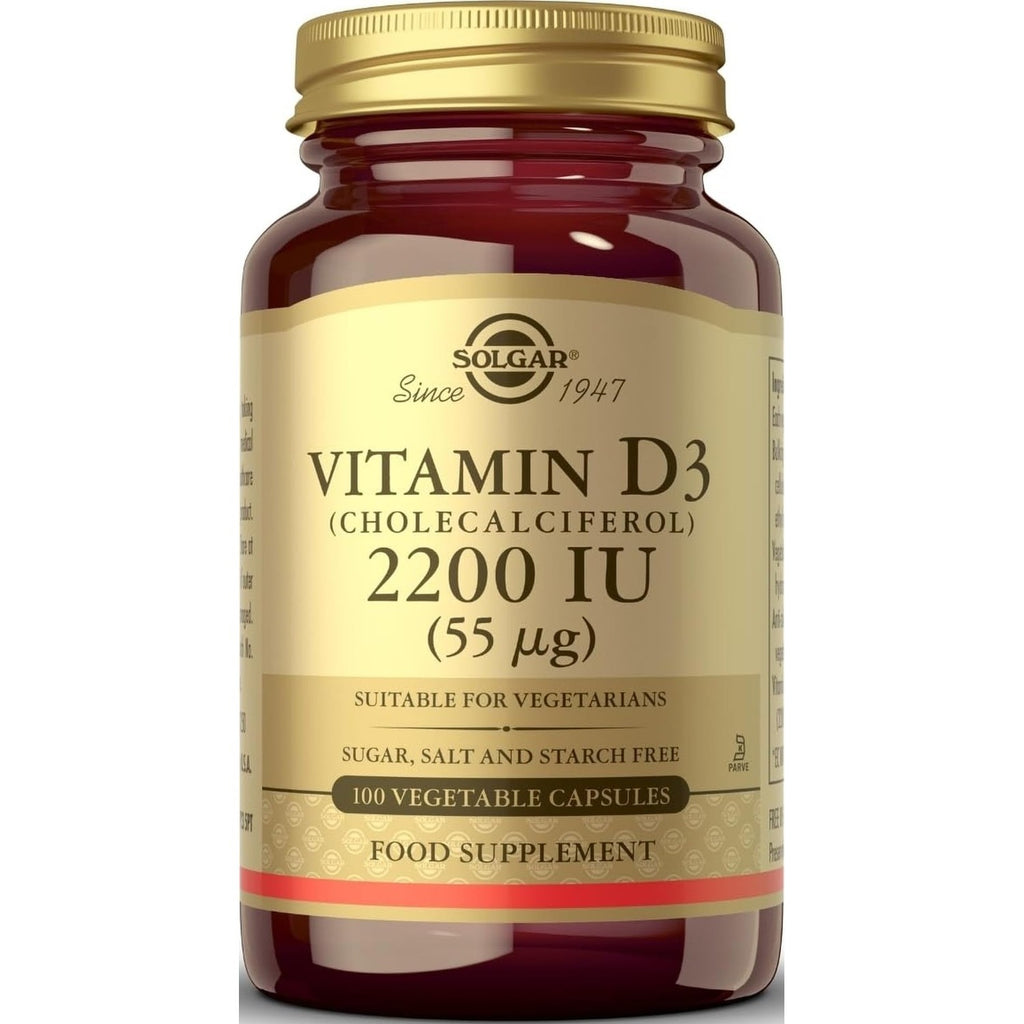 Solgar Vitamin D3 (Cholecalciferol) 25 MCG (1000 IU), 180 Servings | Helps Maintain Healthy Bones & Teeth - Immune System Support - Non-GMO, Gluten Free, Dairy Free, Kosher