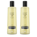 Buy now Neutrogena Body Oil Light Sesame Formula, Twin Pack of 16 fl oz, Radiant Glow Moisturizer for Dry Skin, Bath & Shower Oil For Smooth and Hydrated Skin at indiglob india