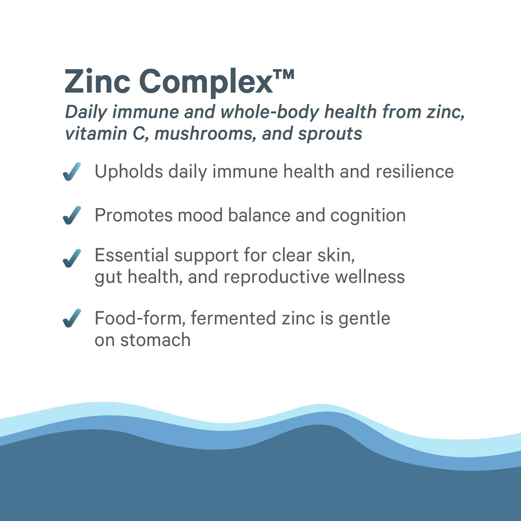 PURE SYNERGY Zinc Complex Immune Support Supplement (60 Capsules)