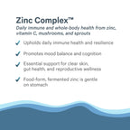 PURE SYNERGY Zinc Complex Immune Support Supplement (60 Capsules)
