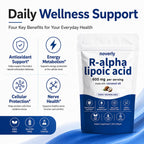 R Alpha Lipoic Acid 600mg, R-Alpha Lipoic Acid Supplement with Coconut Oil, 300 Softgels, Antioxidant Support for Cellular Energy & Healthy Nerve Function Support, Non-GMO Gluten-Free