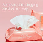Buy now Neutrogena Makeup Remover Cleansing Towelettes, Pink Grapefruit, 25 Count, Twin Pack at indiglob india