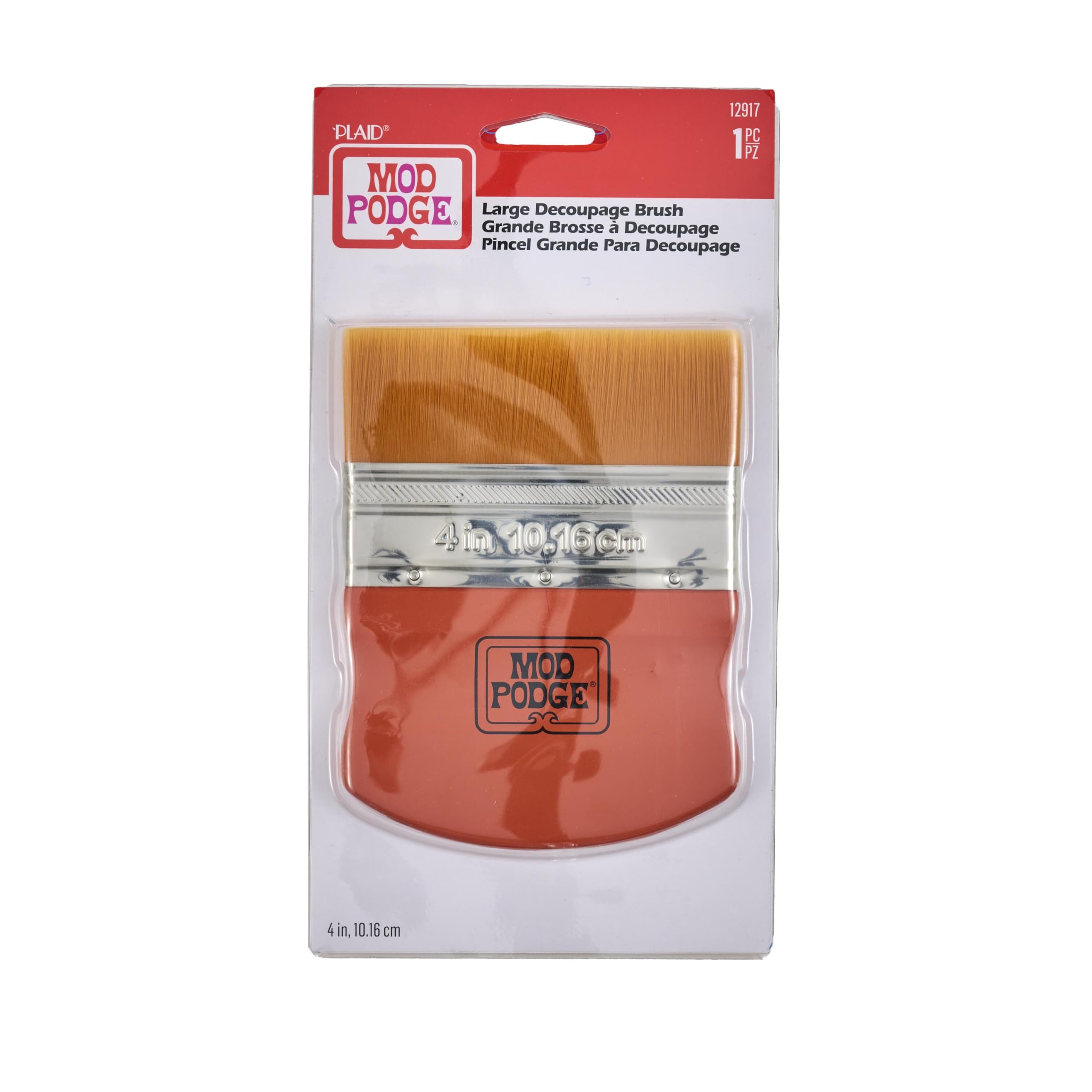 Buy now Mod Podge Brush Applicator 4-Inch, 12917 Gold Taklon, 1 Pack at indiglob india