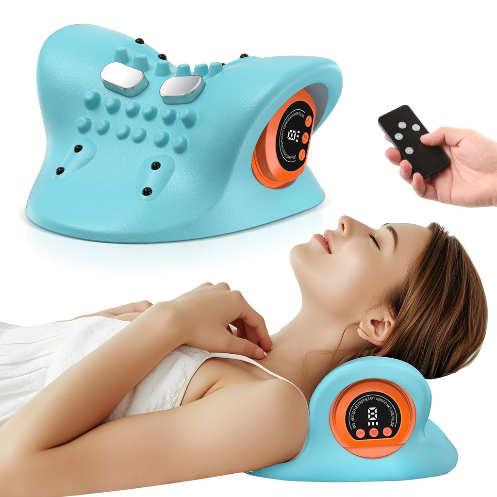 Smedz Neck Massager 2026, Cordless Shiatsu Massager with Heat & 360° Remote