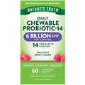 Nature's Truth Probiotic Chewable for Men and Women | 6 Billion CFU