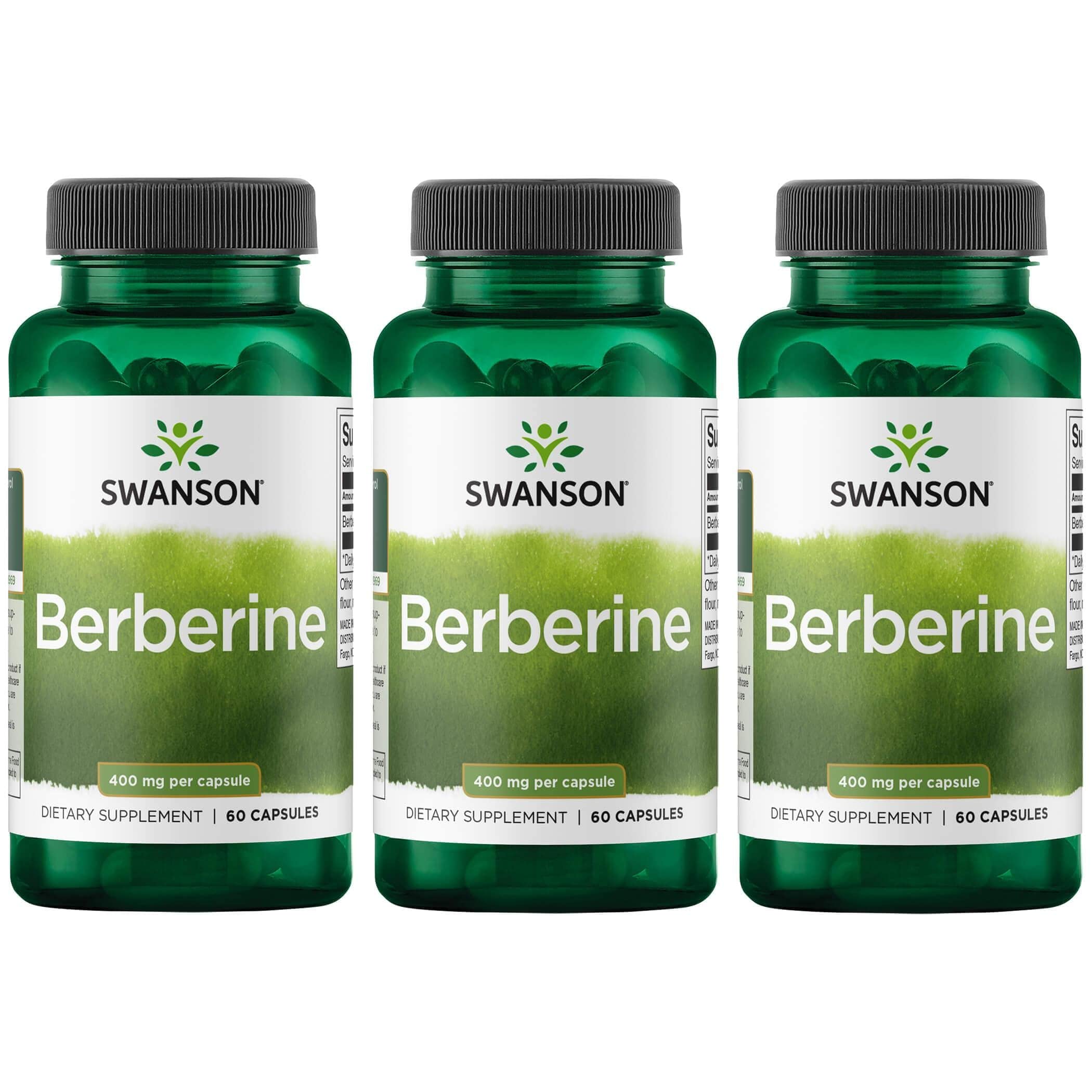 Buy now Swanson Berberine - Supports Metabolic Health & Heart Health* - Contains Standardized Berberine HCl - Non-GMO & Gluten-Free - 60 Vegan Capsules 180 Count (Pack of 1) at indiglob india