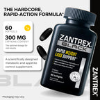 Zantrex Black – Naturally Boost GLP-1 & Metabolism Support | Thermogenic Energy, Weight Management Formula | 60 Pills