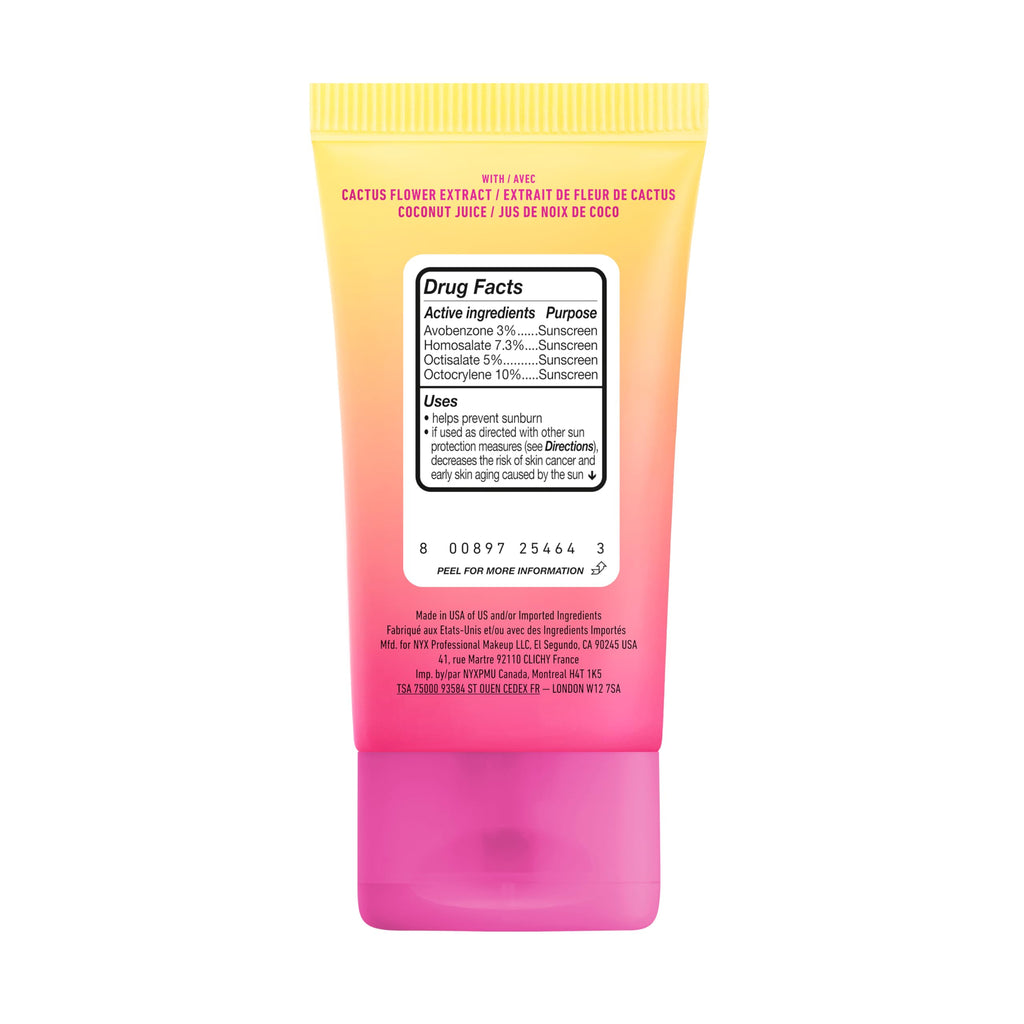 Buy now NYX PROFESSIONAL MAKEUP Blurscreen SPF 30 Primer, 3-in-1 Blurring Makeup Primer with Sunscreen, Vegan Formula with No White Cast or Greasy Feeling at indiglob india
