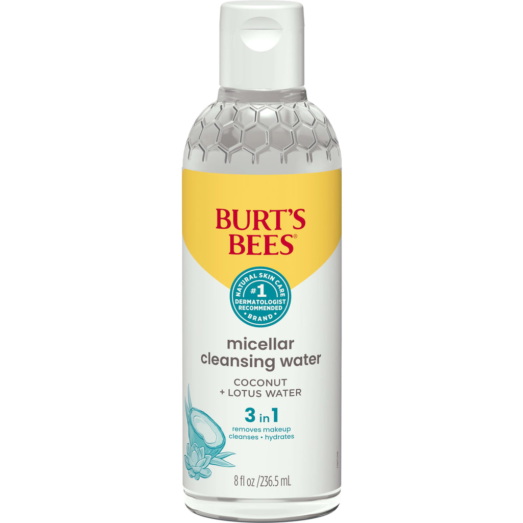 Buy now Burt's Bees Micellar Cleansing Water with Coconut & Lotus Extract, 8 Oz (Package May Vary) at indiglob india