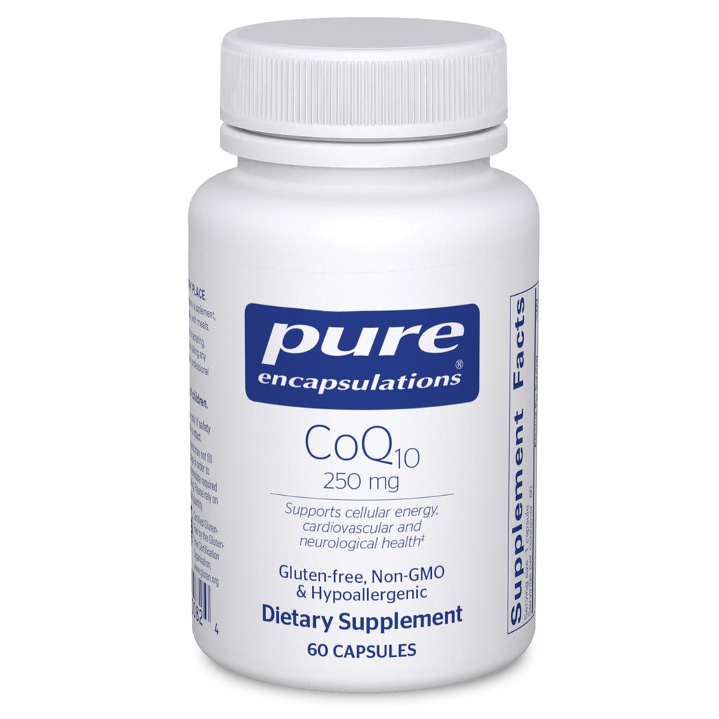 Pure Encapsulations CoQ10-250 mg CoQ10, 60 Capsules