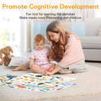 Disposable Placemats for Baby & Toddlers - Stick-On Table Mats for Restaurants, Travel With 4 Designs - Kids' Placemats (Individual Package)