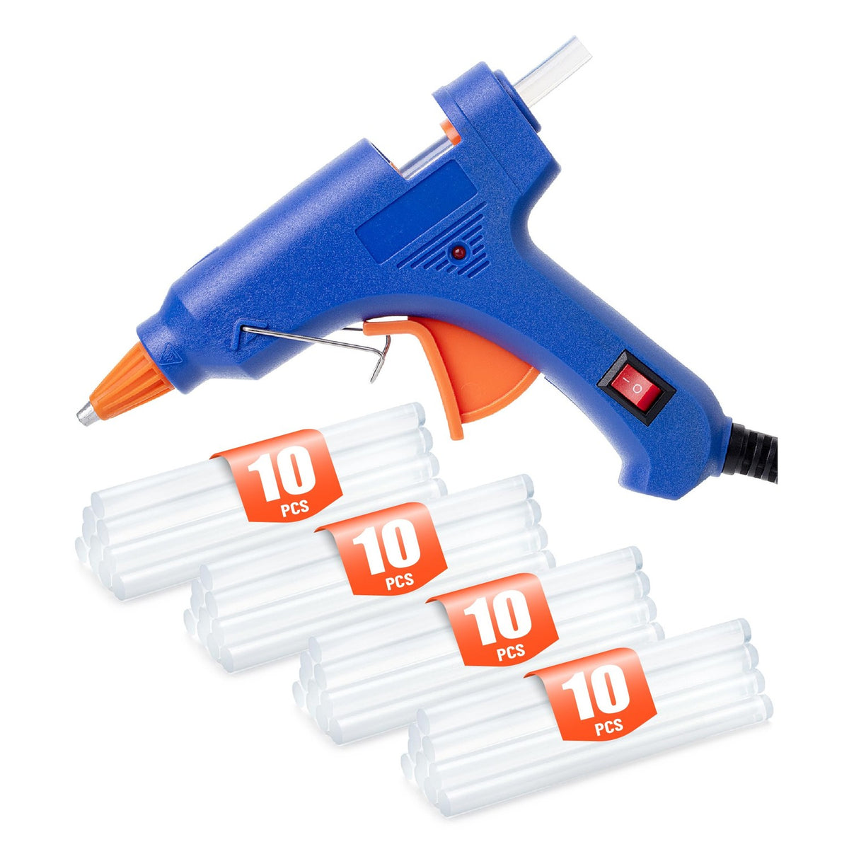 Mr. Pen Hot Glue Gun Kit - Glue Gun with 10 Glue Sticks, Mini Craft Glue Gun Set