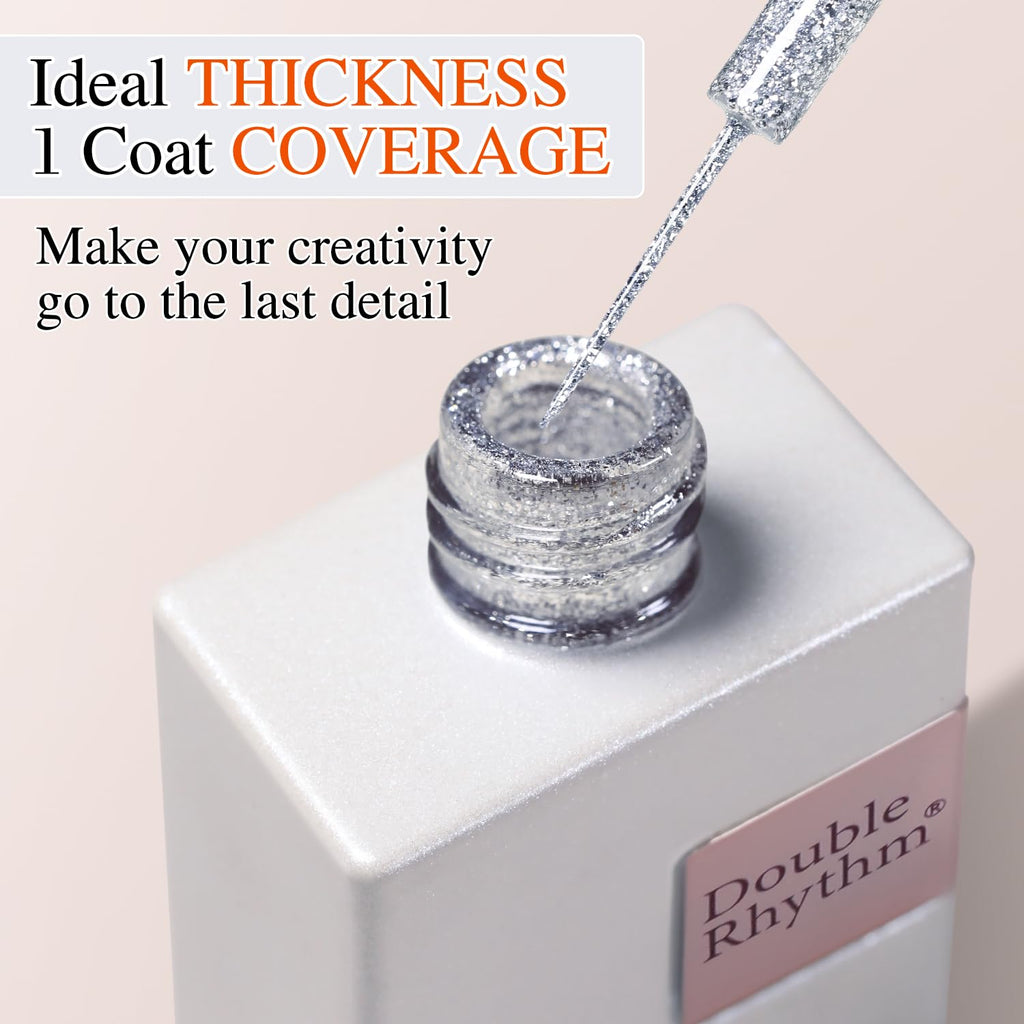 Discover Double Rhythm 15 ml Metallic Gel Liner N. Ideal thickness, one-coat coverage. Available in India, order online now!