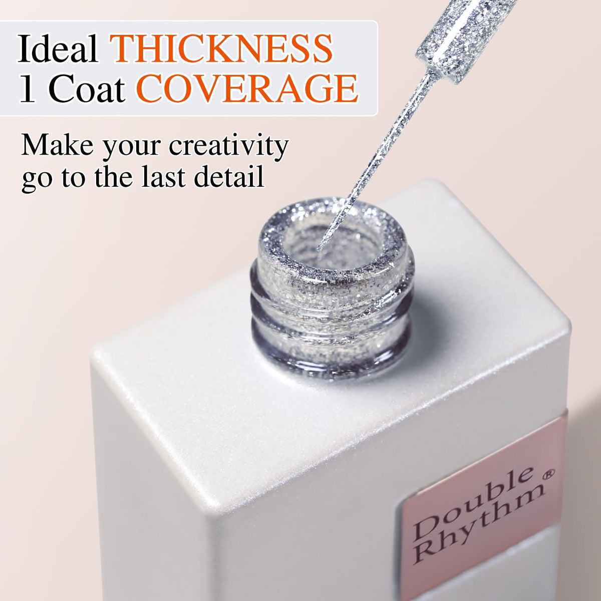 Discover Double Rhythm 15 ml Metallic Gel Liner N. Ideal thickness, one-coat coverage. Available in India, order online now!