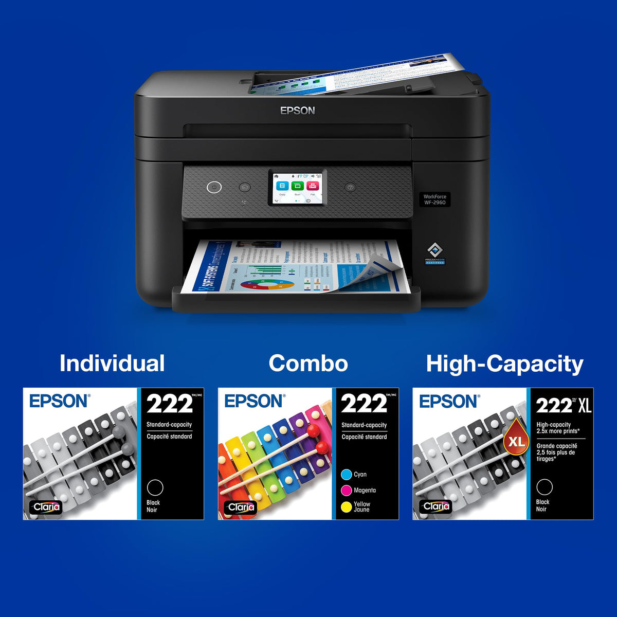 Epson 222XL Genuine High Capacity Black Ink Cartridge T222XL120
