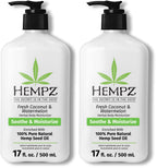 Buy now Hempz Original, Natural Hemp Seed Oil Body Moisturizer with Shea Butter and Ginseng, Original Scent, Floral Banana, 17 Fl.Oz ( Packaging may vary ) at indiglob india