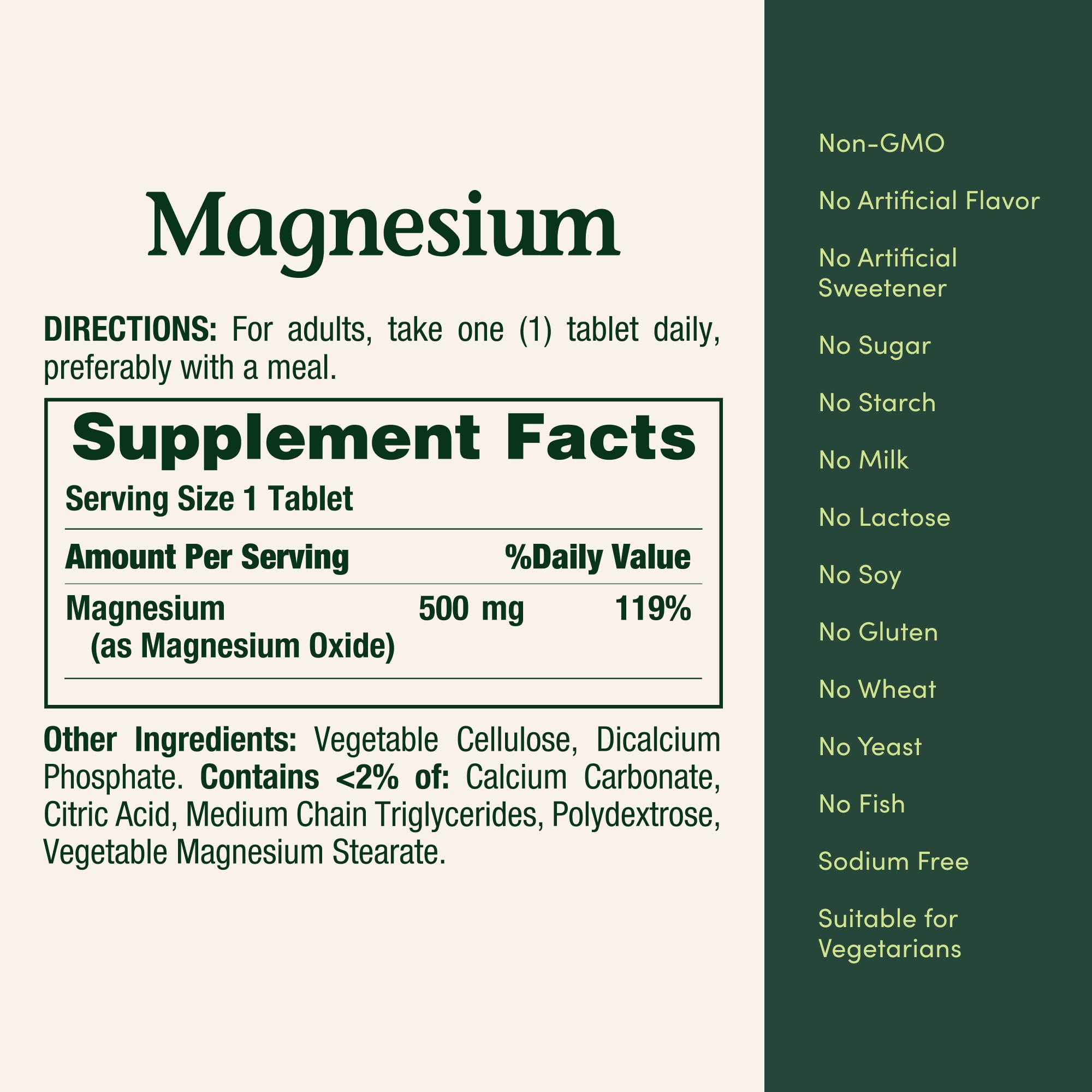 Buy now Nature's Bounty Magnesium 500 mg Tablets, High Potency Magnesium Supplement for Bone & Muscle Health, Whole Body Support, 200 Count (Pack of 1) at indiglob india