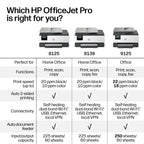 HP OfficeJet Pro 8139 Wireless All-in-One Color Inkjet Printer, Print, Scan, Copy, Fax, ADF, Duplex Printing Best-for-Home-Office, 1 Year Trial of Instant Ink Included, AI-Capable (C2VK3A)