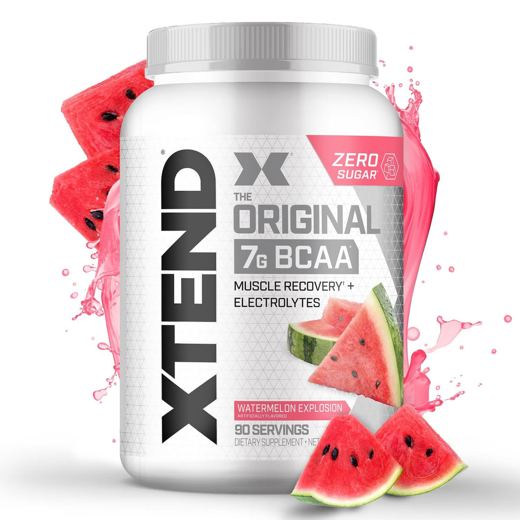 Buy now Xtend Original BCAA Powder 7g BCAA and 2.5g L-Glutamine, Sugar Free Post Workout Muscle Recovery Drink with Amino Acids for Men & Women, 30 Servings at indiglob india