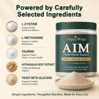 Happy Wags Aim for Cats Powder, happywags Aim Kidney & Immune Support for Cats, Cat Supplement, 100g