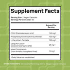 C15:0 Pentadecanoic Acid Supplement | Longevity, Cellular & Membrane Support, Micro-Granule Enhanced Absorption, Phosphatidylcholine, L-Carnitine, Ubiquinol CoQ10 & Tocotrienols – 120ct