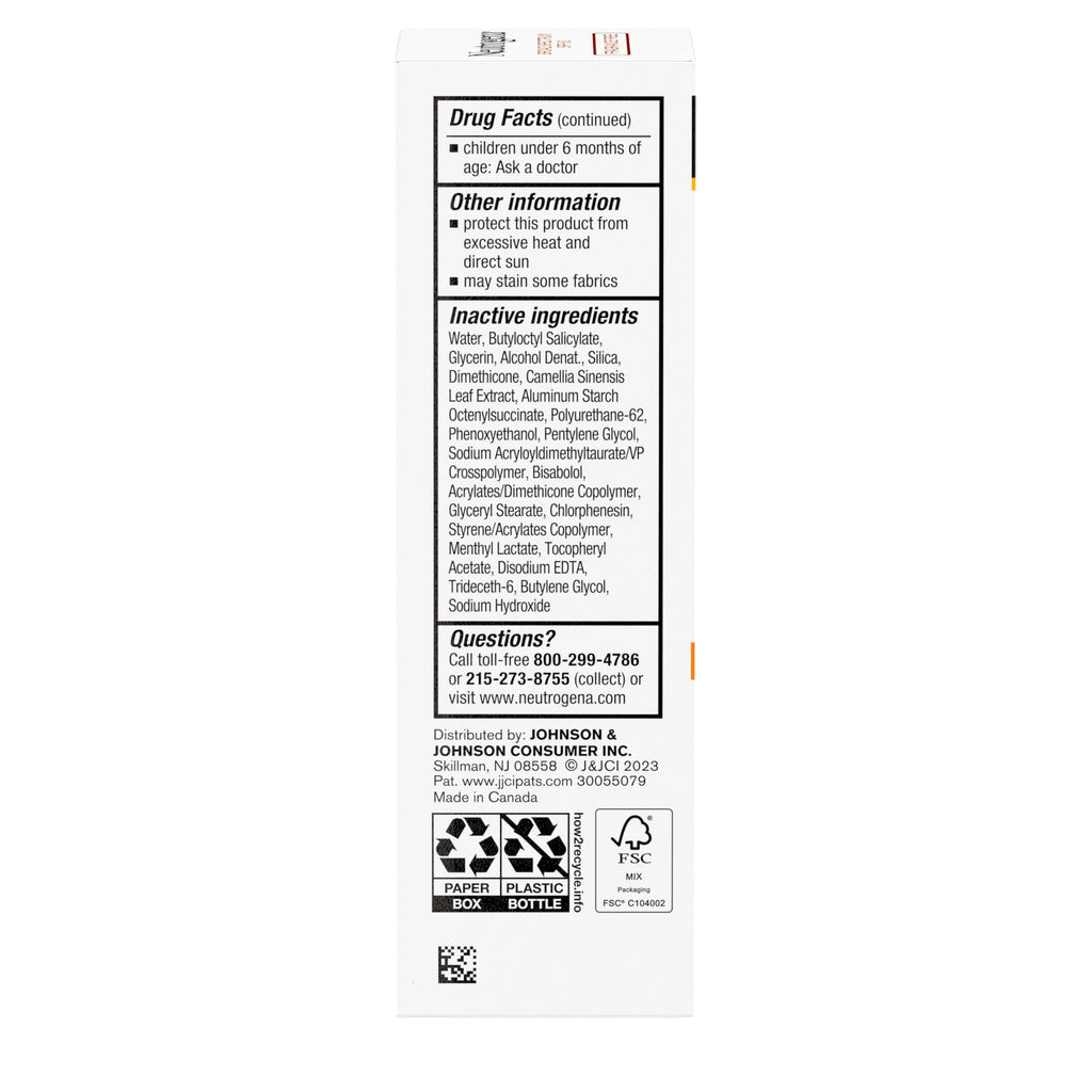 Buy now Neutrogena Clear Face Serum Sunscreen with Green Tea, Broad Spectrum SPF 60, Non-Comedogenic Face Sunscreen for Lightweight UVA/UVB Protection, Oxybenzone- & Fragrance-Free, 1.7 fl. oz at indiglob india