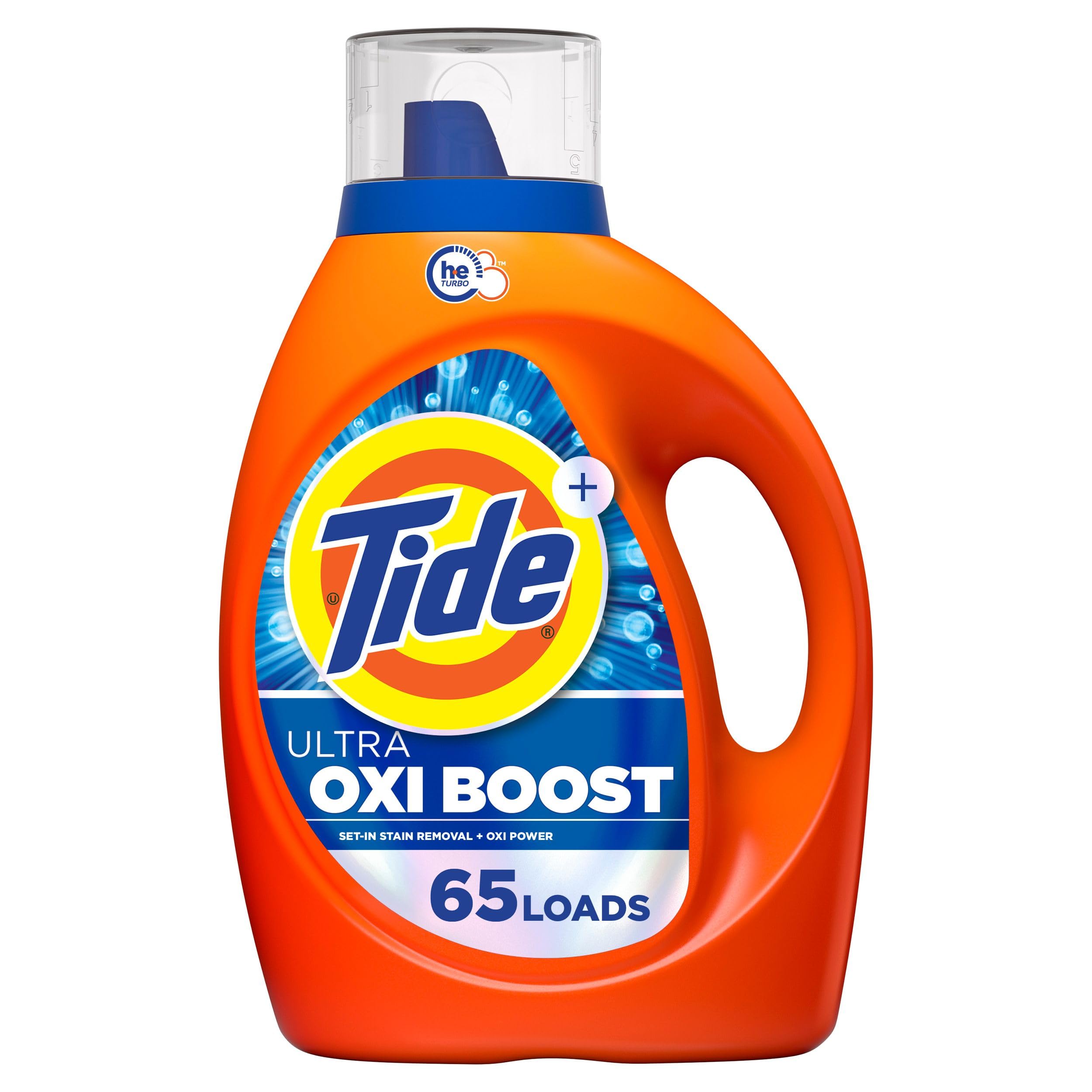 Buy now Tide Ultra Oxi Boost Liquid Laundry Detergent, 117 fl oz, 83 Loads, Advanced Stain Remover, Laundry Detergent Liquid with Extra Oxi Power at indiglob india