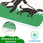 2 Pack Pick Up After Your Dog Sign, Clean up After Your Dog Signs