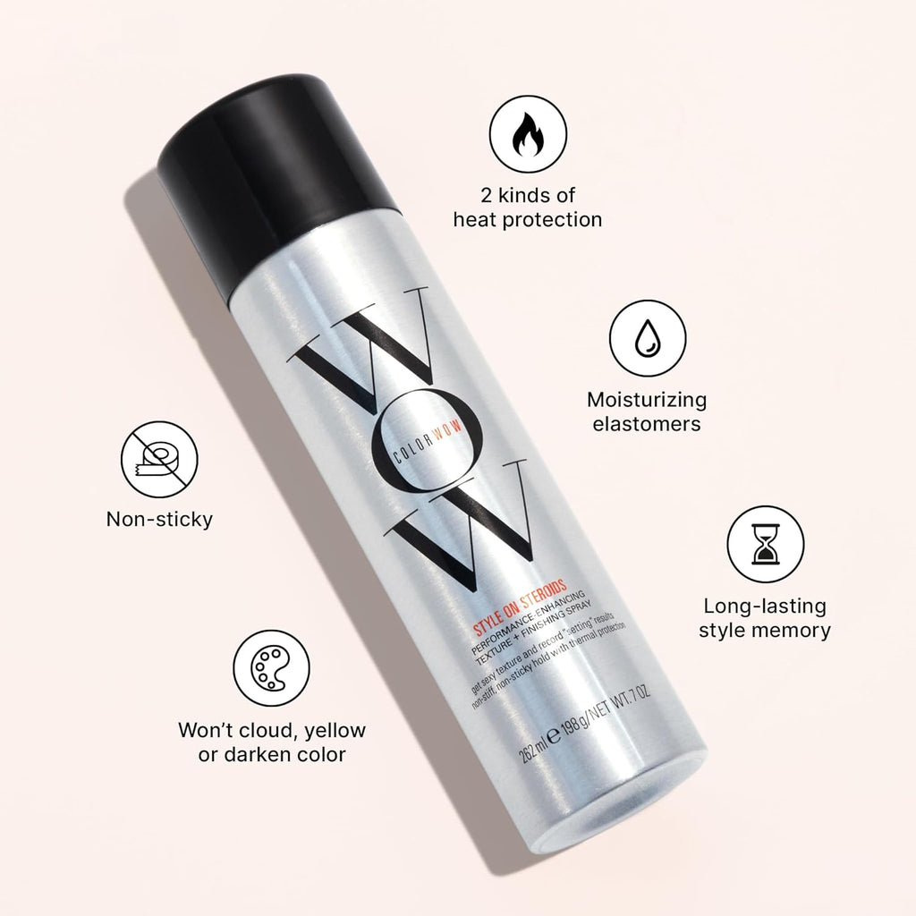 Buy now COLOR WOW STYLE ON STEROIDS Texturizing Spray â€“ Achieve Instant Sexy Volume and Texture | Non-Sticky & Moisturizing at indiglob india