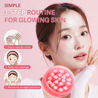 realori PDRN Capsule Cream with Vitamin C & Collagen – Korean Boba Moisturizer for Face, Pink Jelly Cream for Deep Hydration, Skin Repair, and Glow – Korean Skincare Gel for All Skin Types