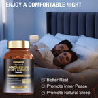 21 in 1 Liposomal 1400mg Magnesium Complex (Citrate, Glycinate, Malate etc) Capsule - 12 Active Types Magnesium with Vitamin D3, B6, B12, C, Ashwagandha & CoQ10 for Women & Men - Support Bone & Muscle
