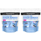Neutrogena Makeup Remover Towelettes for Face with Micellar Water Daily Alcohol-Free, 20 ct | Makeup Remover, Makeup Removing Cleansing Wipes, Suitable for Dirt & Oil Removal, Alcohol-Free