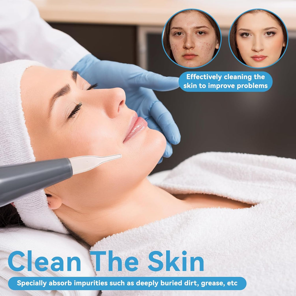 Buy now 3pcs Vacuum Glass Tube Kit, Blackhead Removal Facial Suction Pore Vacuum Cleaner for Face Cleanser Blackhead Removal Machine Microdermabrasion Machine Accessories at indiglob india