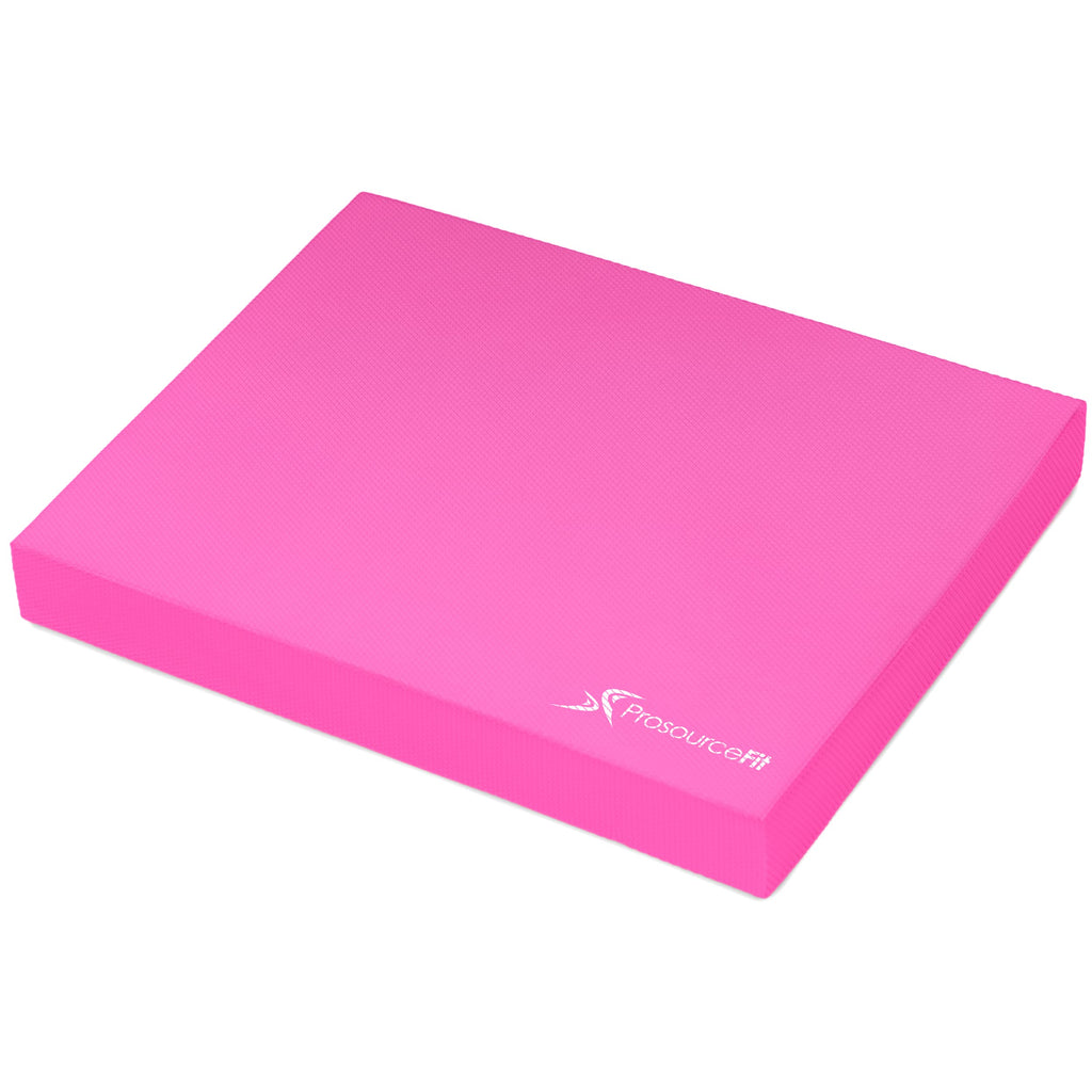 Buy now ProsourceFit Exercise Balance Pad, Non-Slip Cushioned Foam Mat & Knee Pad for Fitness and Stability Training, Yoga, Physical Therapy at indiglob india