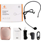 Buy now ZOWEETEK Voice Amplifier Microphone Headset for Teachers, Original Personal Voice Amplifier, Work of 12 hrs, Portable Speaker for Classroom, Speech, Tour Guide,Support MP3 Format Audio,Power Amplifier at indiglob india
