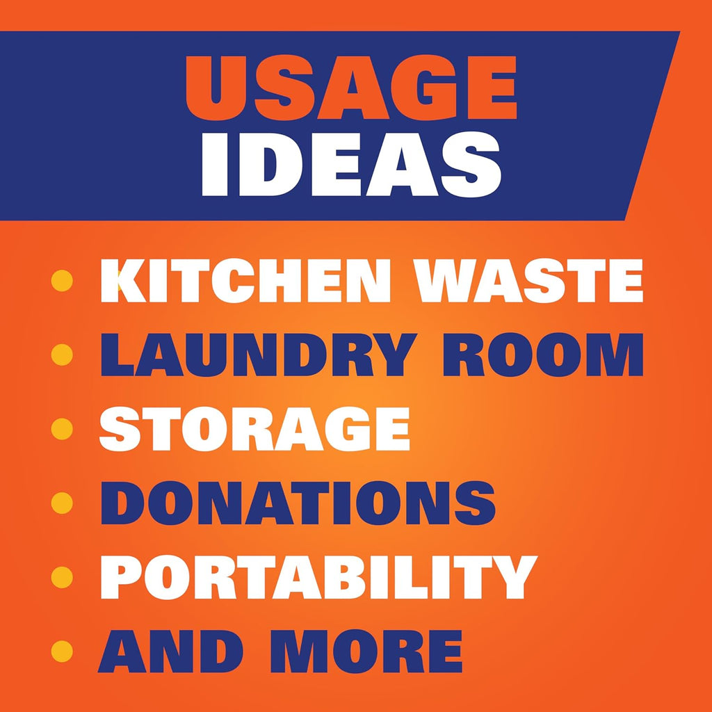 Buy now Hefty Strong Tall Kitchen Trash Bags, Unscented, 13 Gallon, 45 Count at indiglob india