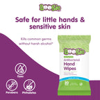 Boogie Antibacterial Hand Wipes - 20 Count