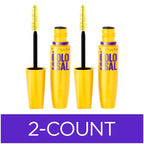 Maybelline Volum' Express Colossal Washable Mascara Makeup, Volumizing, Glam Black, 1 Count